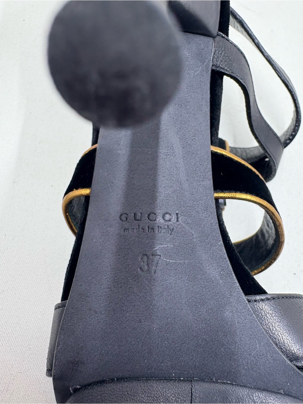 Gucci Strappy High Heel Sandals - Picture 6 of 6